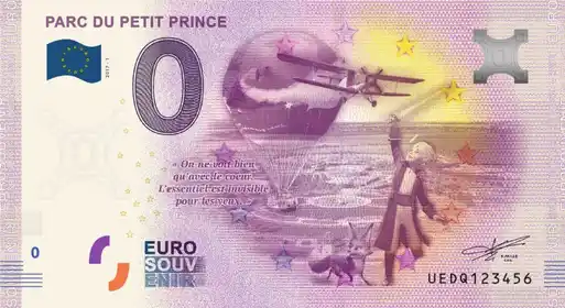 0€-Schein PARC DU PETIT PRINCE