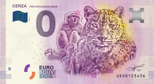 Billet 0€ CERZAPARC ZOOLOGIQUE LISIEUX