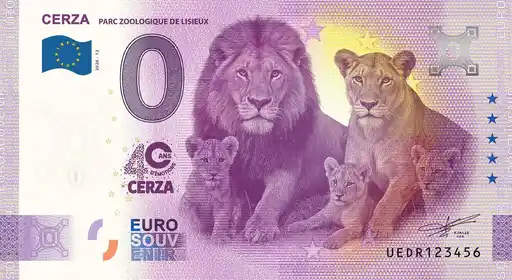 Billet 0€ CERZA PARC ZOOLOGIQUE LISIEUX