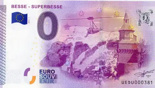 Billete de 0€ BESSE - SUPERBESSE