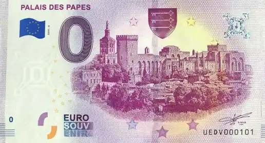 Banconota da 0€ PALAIS DES PAPES