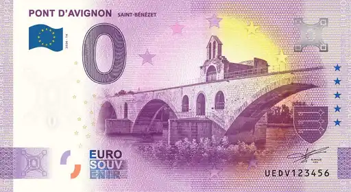 Billet 0€ PONT D'AVIGNON SAINT-BÉNÉZET
