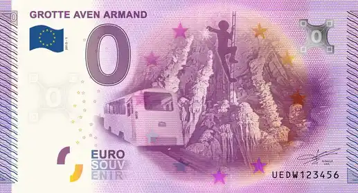Billet 0€ GROTTE AVEN ARMAND