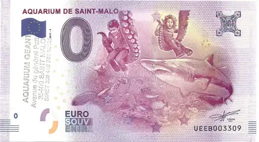 Billet 0€ AQUARIUM DE SAINT-MALO