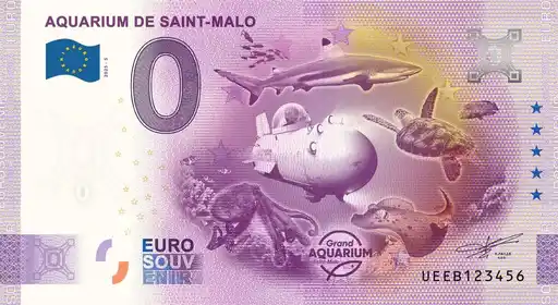 Billet 0€ AQUARIUM DE SAINT-MALO