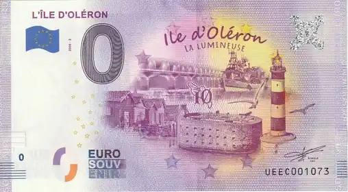 0€-Schein L'ÎLE D'OLÉRON