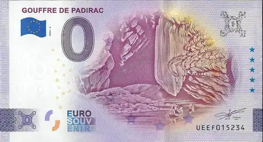 Billet 0€ GOUFFRE DE PADIRAC