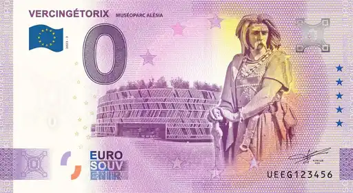 0€-Schein VERCINGÉTORIXMUSÉOPARC ALESIA