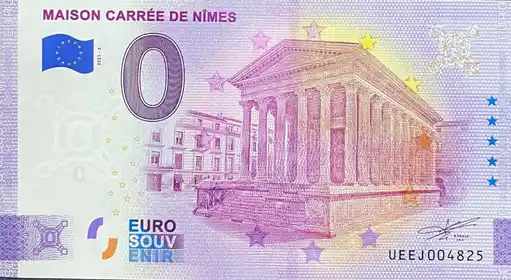 Billet 0€ MAISON CARRÉE DE NÎMES