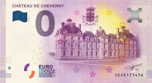 Billete de 0€ CHÂTEAU DE CHEVERNY