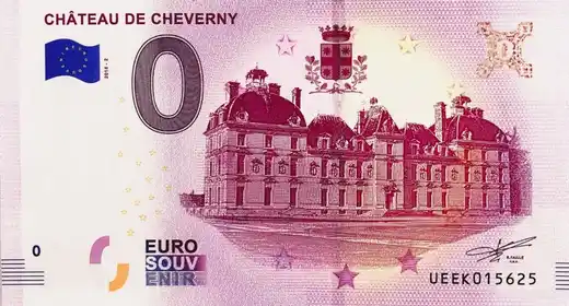 0€-Schein CHÂTEAU DE CHEVERNY