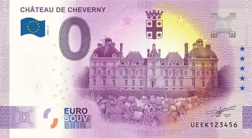 0€-Schein CHÂTEAU DE CHEVERNY