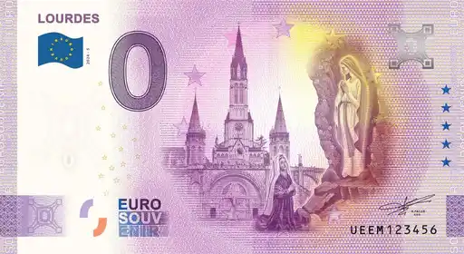 Banconota da 0€ LOURDES