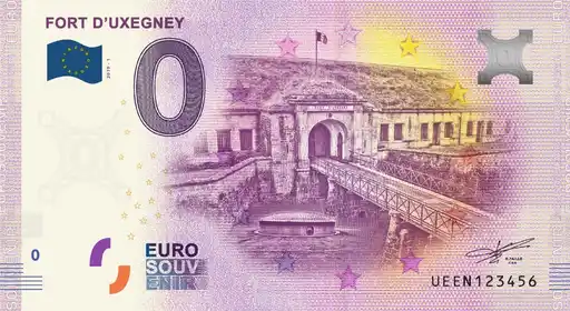 Banconota da 0€ FORT D'UXEGNEY