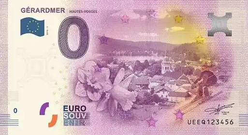 Billet 0€ GERARD MER HAUTES-VOSGES