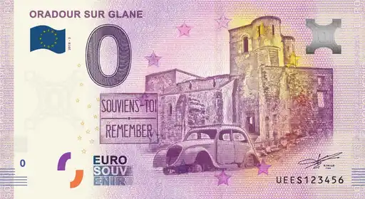 Billet 0€ ORADOUR SUR GLANESOUVIENS-TOI REMEMBER
