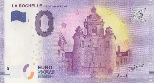Billet 0€ LA ROCHELLE LA GROSSE HORLOGE