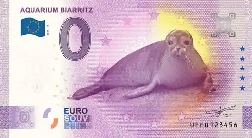 Billete de 0€ AQUARIUM BIARRITZ