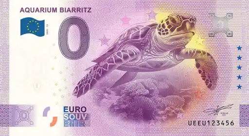 Billete de 0€ AQUARIUM BIARRITZ
