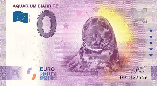 Billete de 0€ AQUARIUM BIARRITZ