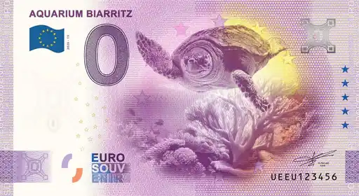 Billete de 0€ AQUARIUM BIARRITZ
