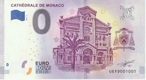 Billet 0€ CATHÉDRALE DE MONACO