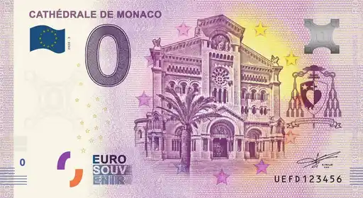 Billet 0€ CATHÉDRALE DE MONACO