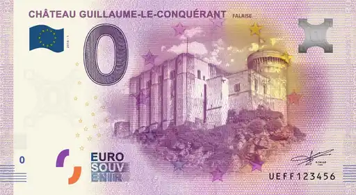 0€-Schein CHÂTEAU GUILLAUME-LE-CONQUERANTFALAISE
