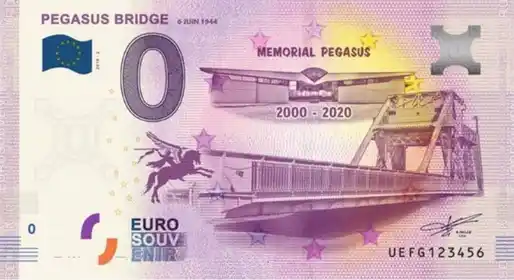 Billet 0€ PEGASUS BRIDGE 6 JUIN 1944