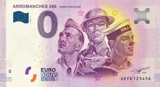 Billet 0€ ARROMANCHES 360CINÉMA CIRCULAIRE
