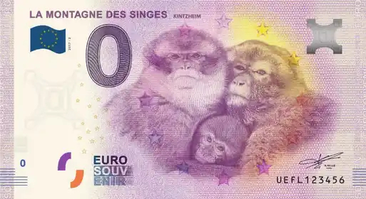 Billet 0€ LA MONTAGNE DES SINGES - KINTZHEIM