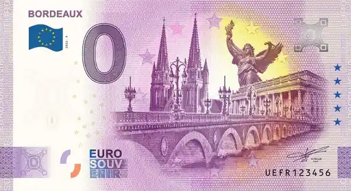 Banconota da 0€ BORDEAUX