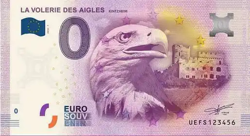 0€ banknote LA VOLERIE DES AIGLESKINTZHEIM