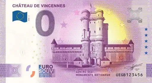 0€-Schein CHÂTEAU DE VINCENNES