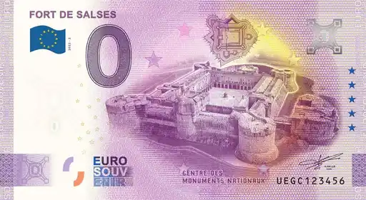 0€-Schein FORT DE SALSES
