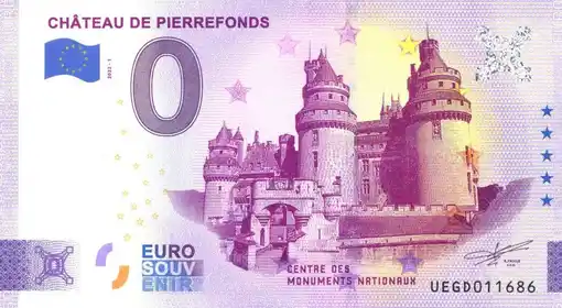 Billete de 0€ CHÂTEAU DE PIERREFONDS