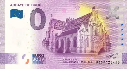 Billet 0€ ABBAYE DE BROU
