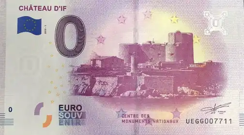 0€ banknote CHÂTEAU D'IF