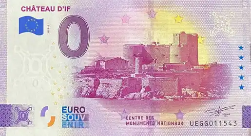 Billete de 0€ CHÂTEAU D'IF