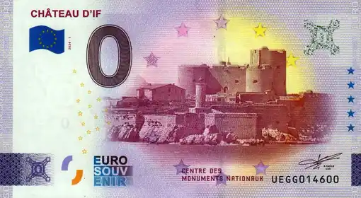Banconota da 0€ CHÂTEAU D'IF