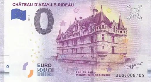 Billet 0€ CHÂTEAU D'AZAY-LE-RIDEAU