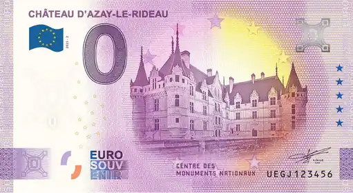 Billet 0€ CHÂTEAU D'AZAY-LE-RIDEAU