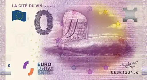 0€-Schein LA CITÉ DU VINBORDEAUX