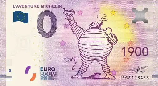 0€-Schein L'AVENTURE MICHELIN1900