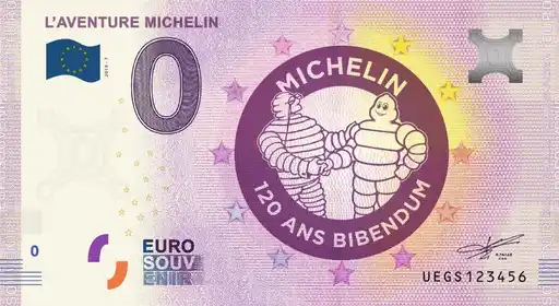 Billet 0€ L'AVENTURE MICHELIN