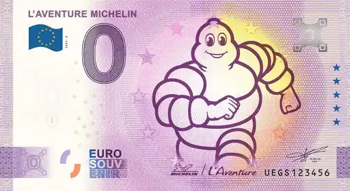 Billet 0€ L'AVENTURE MICHELIN