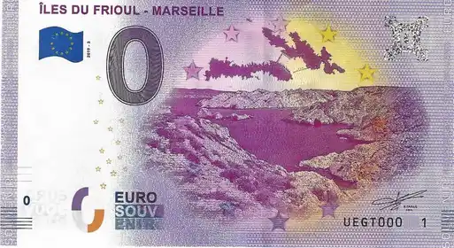 Billet 0€ ÎLES DU FRIOUL - MARSEILLE