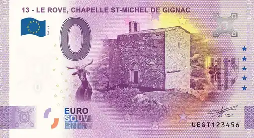 Banconota da 0€ 13 - LE ROVE