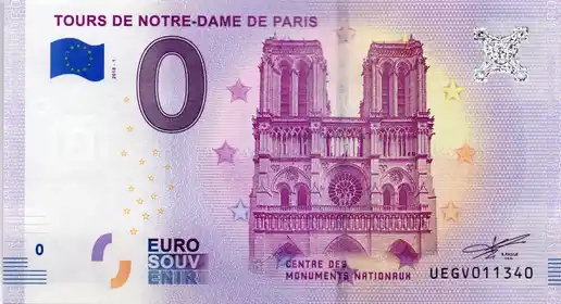 Billet 0€ TOURS DE NOTRE-DAME DE PARIS