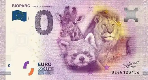 Billet 0€ BIOPARCDOUE LA FONTAINE